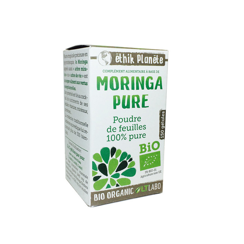 Moringa pure bio 150 gélules 150 gélules