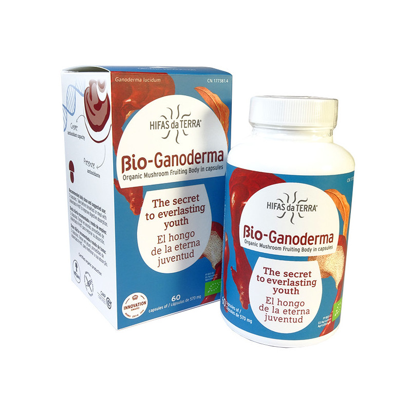 Bio-Ganoderma super food Reishi MicoSalud 60 gélules