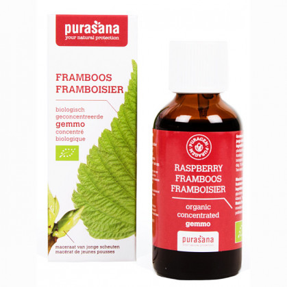 Framboisier Bio 50 ml Purasana Flacon-gouttes 50ml