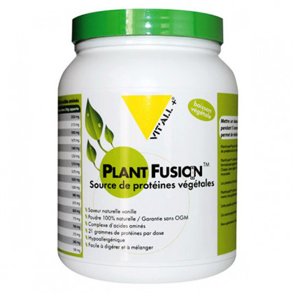 Plant Fusion Vanille 454gr Vitall+ Pot 454 gr