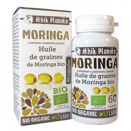 Huile de graines de Moringa Bio 60 capsules 60 capsules