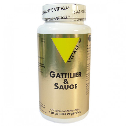 Gattilier & Sauge 120 gélules Vitall+ 120 gélules