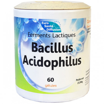 Bacillus Acidophilus 60 Gélules ESD 60 gélules végétales