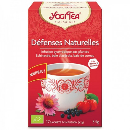 Défenses naturelles Yogi Tea 17 infusions 17 sachets