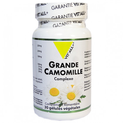 Grande Camomille Complexe Vitall+ 30 gélules végétales