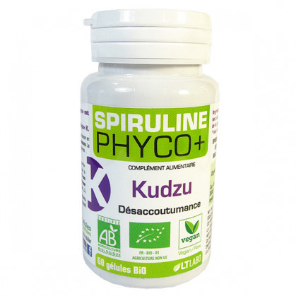 Spiruline Phyco+ Kudzu Bio 60 gélules 60 gélules végétales