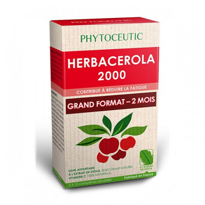 Herbacerola 2000 30 comprimés Phytoceutic 2 X 15 comprimés
