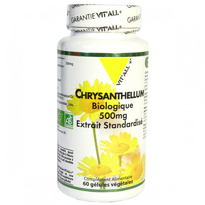 Chrysanthellum Bio 500mg 60 gélules Vitall+ 60 gélules végétales