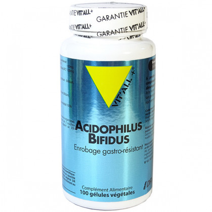 Acidophilus Bifidus 100 gélules Vitall+ 100 gélules