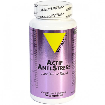 Actif Anti-Stress 60 comprimés Vitall+ 60 comprimés