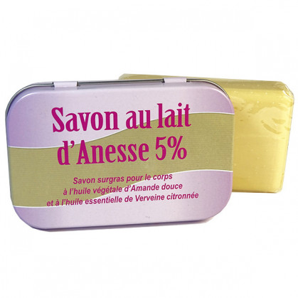 Savon Lait d'Anesse 5% 100g 100 gr