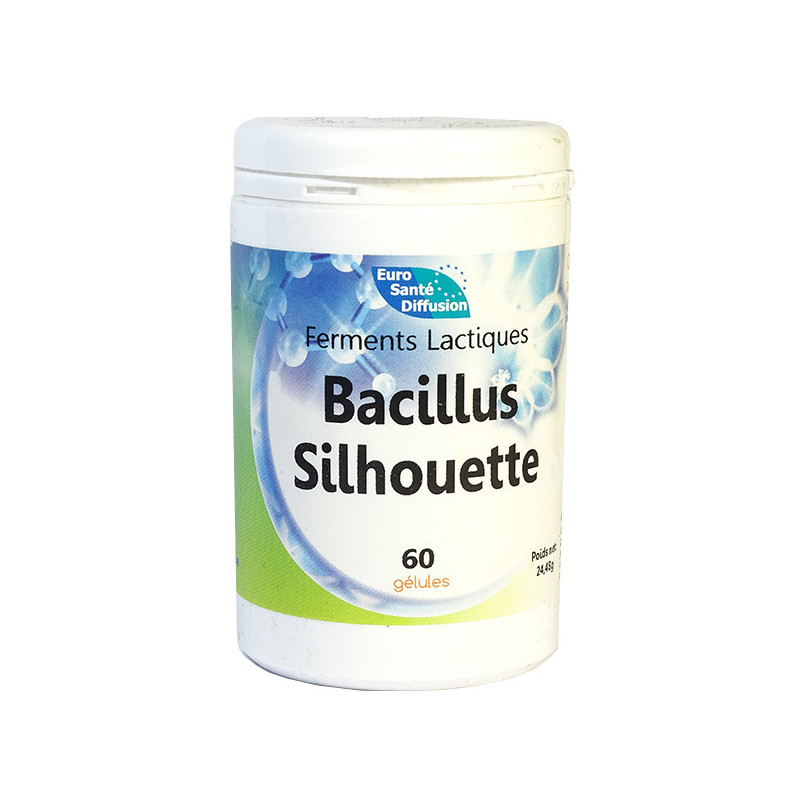 Bacillus Silhouette Gasseri 60 gélules 60 gélules végétales