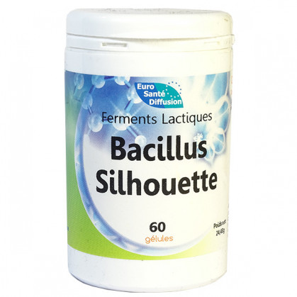 Bacillus Silhouette Gasseri 60 gélules 60 gélules végétales