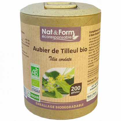 Aubier_de_tilleul_Bio_Eco_200_gélules_Nat & Form