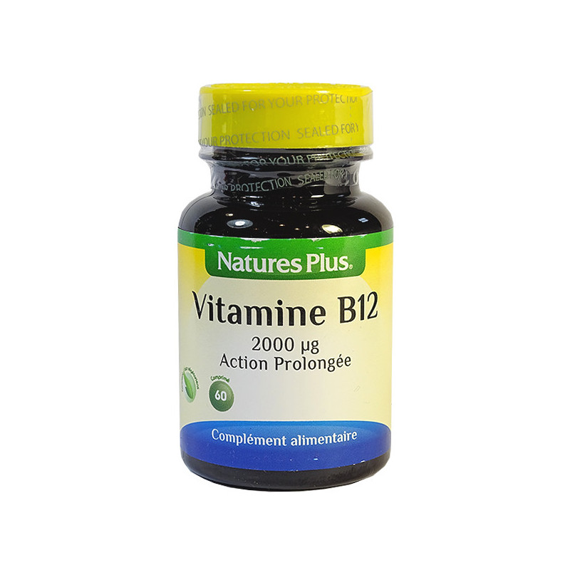 Vitamine_B12_2000_µg_60_comprimés_Nature's_plus