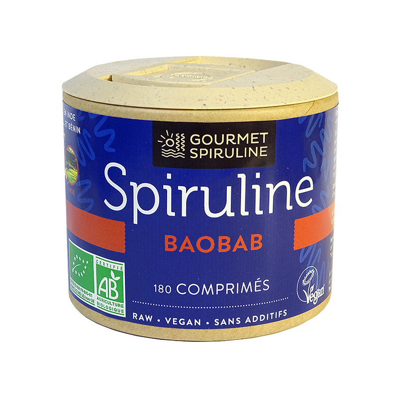 Spiruline_Baobab_180_comprimés_Gourmet_Spiruline
