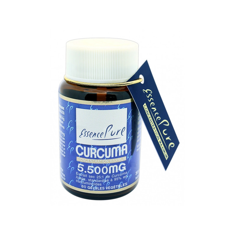 Curcuma 5.500 mg 80 gélules Essence Pure