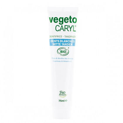 Vegetocaryl Dentifrice dents blanches Bio Tube 75 ml