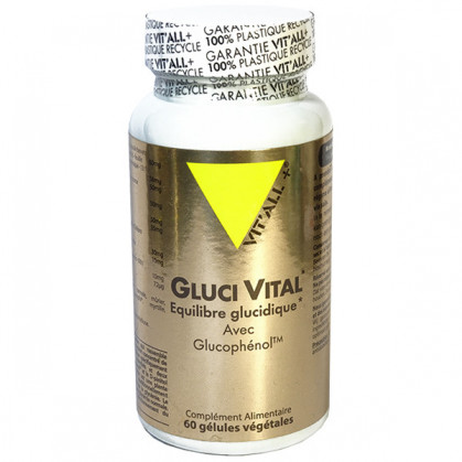Gluci Vital 60 gélules Vitall+