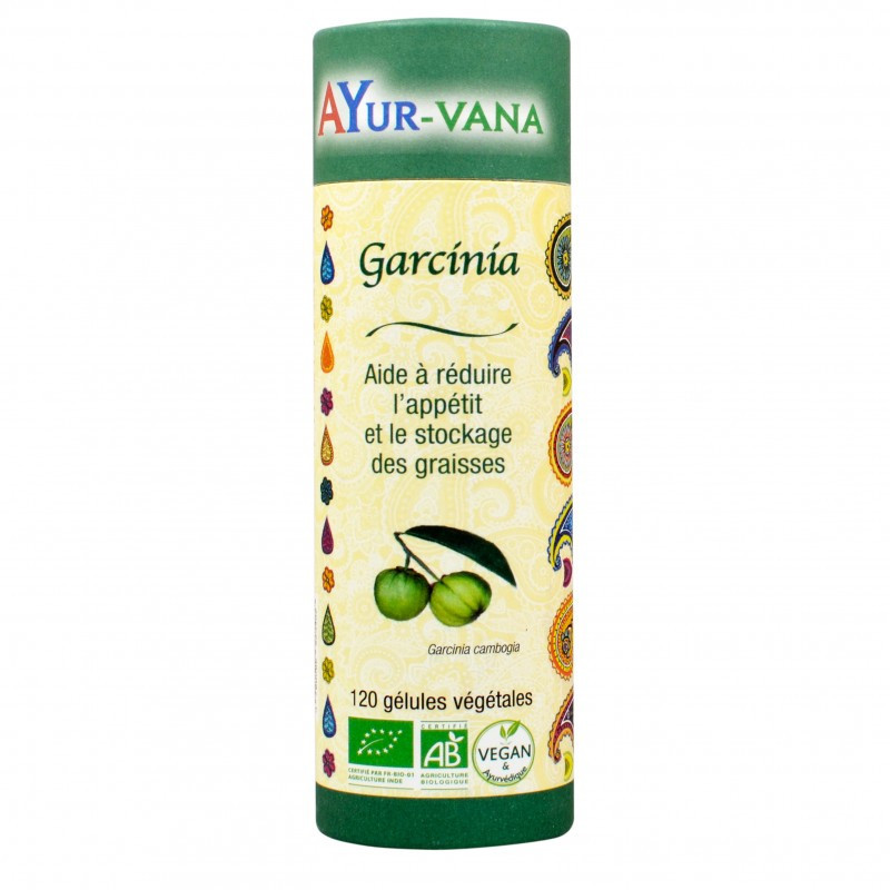 Garcinia 60% Bio 120 gélules Ayurvana