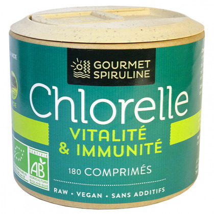 Chlorelle_bio_180_comprimés_Spiruline_Gourmet