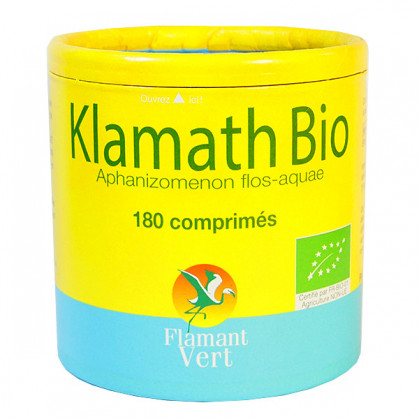 Algue_Klamath_Bio_180_comprimés_flamant_vert