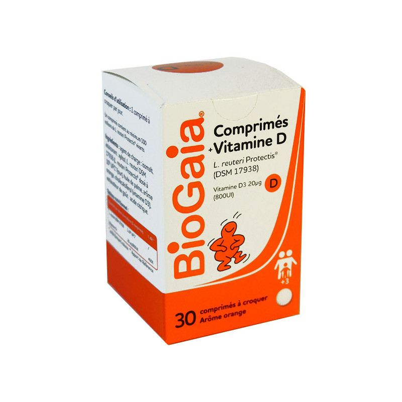 BioGaia_VitamineD3_30_comprimés
