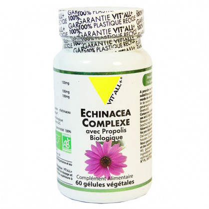 Echinacea_Complexe_bio_60_gélules_Vitall+