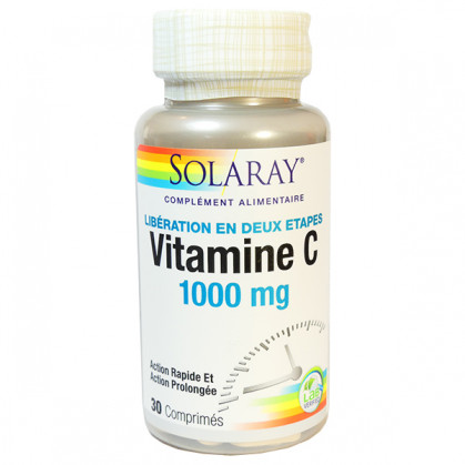 Vitamine C 1000mg action prolongée Solaray