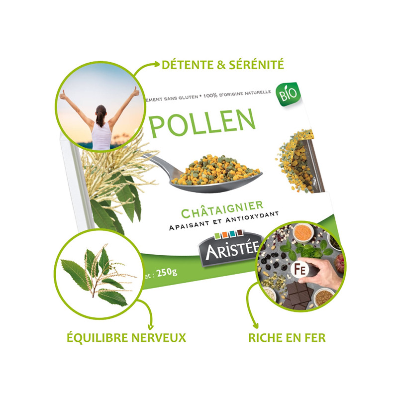 Pollen_chataigner_aristée