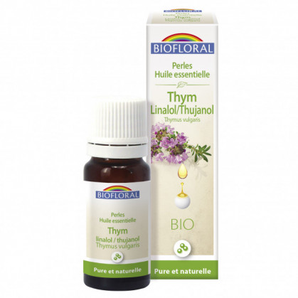 Pranarôm Huile essentielle thym vulgaire à Thymol Bio, Thymus vulgaris ct  thymol, 5 ml