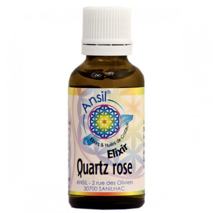 Quartz Rose Flacon goutte 30ml
