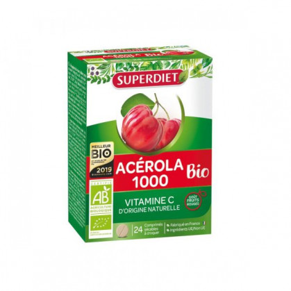 Acérola 1000 Bio 24cp Super Diet