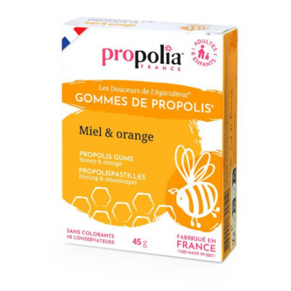 Gommes propolis orange Propolia