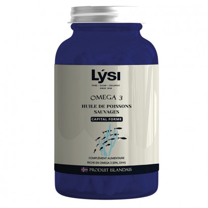 Oméga-3 1000mg capital cérébral LYSI