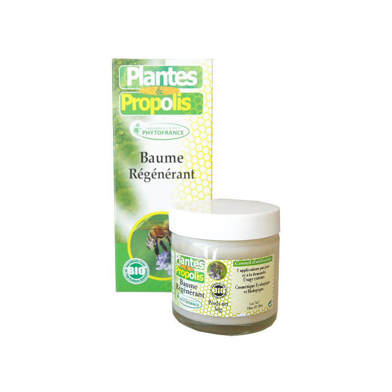 Plantes & Propolis baume régénérant pot 60 ml