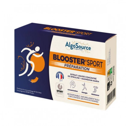 Blooster Sport Préparation - 5 flacons Algosource