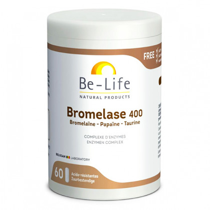 Bromelase_400_60_gélules_Be-Life