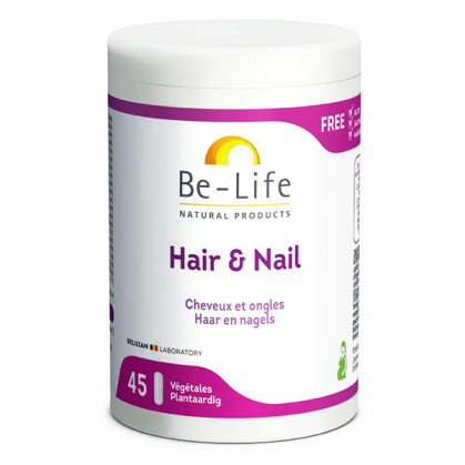Hair&Nail_45_gélules_végétales_be-Life