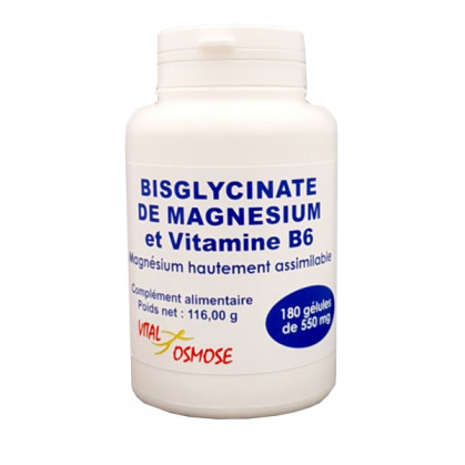 Biglycinate_magnésium_B6_Vital_osmose