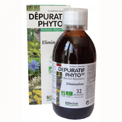 Depuratif Phyto 32 300ml Biotechnie 1 flacon de 300 ml