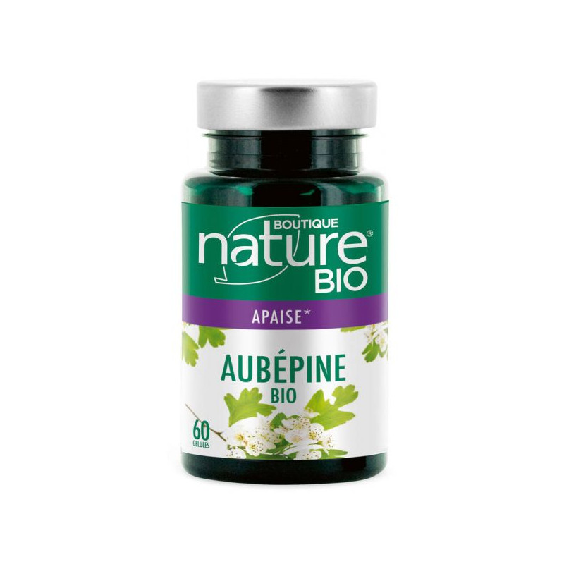 Aubépine_bio_60_gélules_boutique_Nature