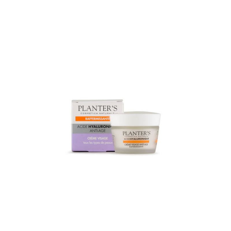 Crème visage anti-age raffermissante Acide hyaluronique - Planter's - Achat  Planter's