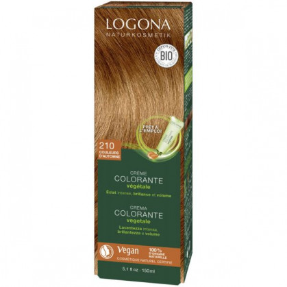 Crème colorante végétale bio (couleurs d'automne) - Logona