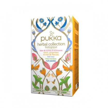 Herbal collection bio Assortiment d'infusions ayurvédiques 20 sachets Pukka
