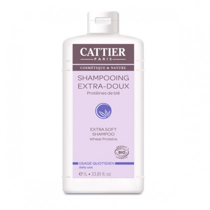 Cattier Shampooing Extra-Doux 1 Litre