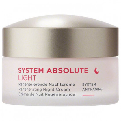 System absolute, crème de nuit light anti-âge 50 ml Annemarie Börlind