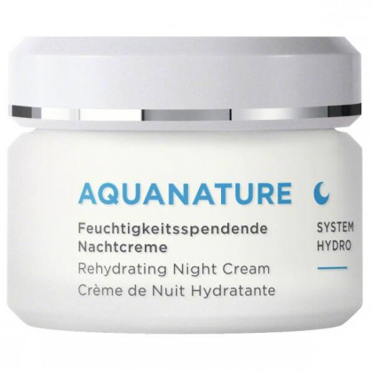 Crème de nuit hydratante Aquanature 50 ml Annemarie Börlind