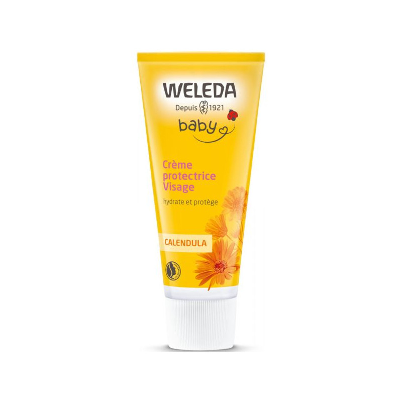 Crème visage protectrice pour bébé - Weleda