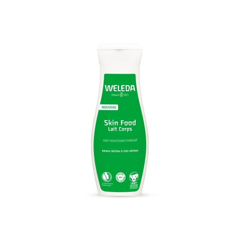 Skin food lait corps bio - Weleda